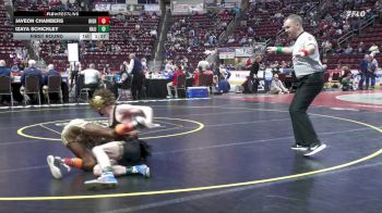 114 lbs First Round - Javeon Chambers, Highlands vs Izaya Schickley, Halifax