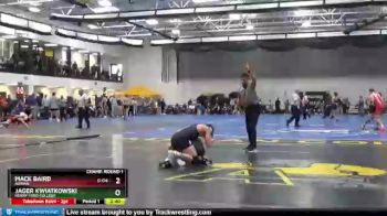 141 lbs Champ. Round 1 - Mack Baird, Adrian vs Jager Kwiatkowski, Henry Ford College