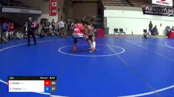 220 lbs Round 2 (16 Team) - Jayden Gosal, MDWA vs Eugenio Franco, OCWA