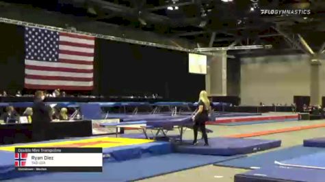 Ryan Diez - Double Mini Trampoline, TAG USA - 2021 USA Gymnastics Championships