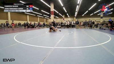 170 lbs Rr Rnd 2 - Cameron Massie, NB Elite Wrestling Club vs Jaidin Perkowsky-Green, All American Wrestling Club