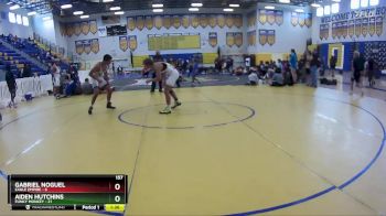 157 lbs Placement (16 Team) - Gabriel Noguel, Eagle Empire vs Aiden Hutchins, Funky Monkey