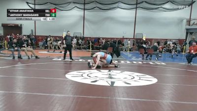 157 lbs Semifinal - Ethan Anastasia, Holliston vs Anthony Maraganis, Tyngsborough/Dracut