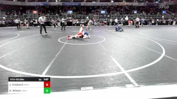 117.2-123.6 lbs Semifinal - Jenica Hubbard, Marysville Kids vs Autumn Wilson, Tonganoxie Wrestling Club