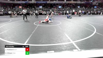 117.2-123.6 lbs Semifinal - Jenica Hubbard, Marysville Kids vs Autumn Wilson, Tonganoxie Wrestling Club