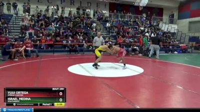 160 lbs Cons. Round 2 - Yuui Ortega, Steele Canyon vs Israel Medina, Southwest