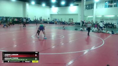 165 lbs Round 2 (6 Team) - Judah Larson, SD Red vs Keegan Poppe, Nebraska Green Machine (Dev B)