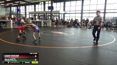 B-14 lbs Cons. Semi - Logan Fratzke, Immortal Athletics WC vs Silas Nafts, Alburnett Mat Pack