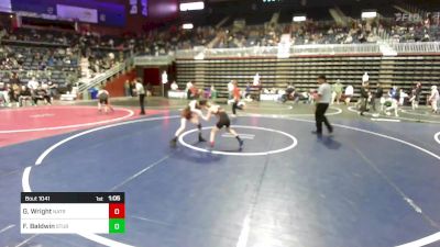 78 lbs Final - Gavin Wright, Natrona Colts vs Foster Baldwin, Sturgis AAU