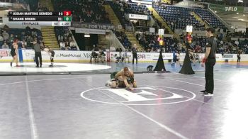 126 lbs 7th Place - Josiah Martins Semedo, New Bedford vs Shane Breen, Billerica