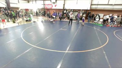 80 lbs Cons. Round 1 - Christopher Cowley, Devils Wrestling vs Daxton Landis, Southern Utah Elite