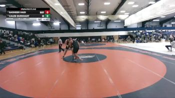 285 lbs Semifinal - Basheer Hadi, Marymount vs Caleb Burkhart, Unattached