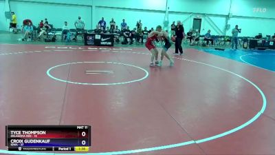 136 lbs Semis & 1st Wrestleback (8 Team) - Tyce Thompson, Oklahoma Red vs Croix Gudenkauf, Iowa