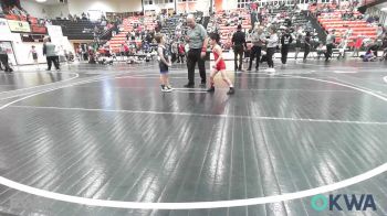 55 lbs Consi Of 4 - Ezekiel Aguayo, Grove Takedown Club vs Brayden Littlejohn, Tulsa Blue T Panthers