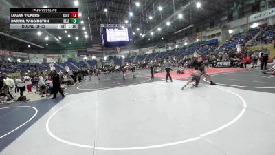 126 lbs Round Of 32 - Logan Vickers, Colorado Top Team vs Darryl Wiggington, Bear Cave WC