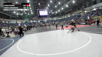 126 lbs Round Of 32 - Logan Vickers, Colorado Top Team vs Darryl Wiggington, Bear Cave WC
