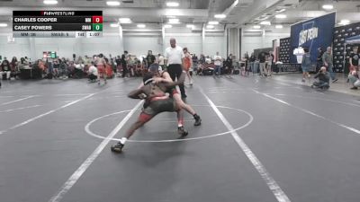 106 lbs Round 4 (10 Team) - Charles Cooper, Maryland Mallets vs Casey Powers, Savage WA Black