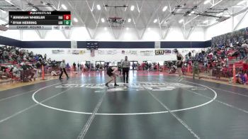 Boys 152 lbs Champ. Round 1 - Jeremiah Wheeler, Foothill Boys vs Ryan Herring, Live Oak Boys