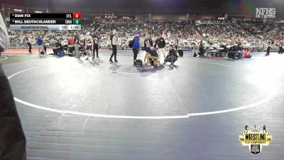 B6A-165 lbs Quarterfinal - Will Deutschlander, Edmond North vs Dian Fix, Stillwater