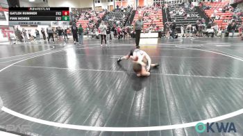 58 lbs Consi Of 8 #2 - Gatlen Ruminer, Sallisaw Takedown Club 2 vs Finn Morse, Sallisaw Takedown Club 2