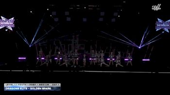 Dragons Elite - Golden Spark [2026 L1.1 Youth - PREP - Medium DAY 1] 2026 JAMfest Cheer Super Nationals