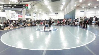 114 lbs Final - Braiden Mcclure, Freakztyle Black - HS vs Abram Mccall, Metro All-Stars - HS
