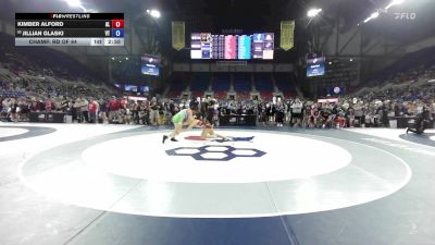 135 lbs Champ. Rd Of 64 - Kimber Alford, AL vs Jillian Glaski, VT