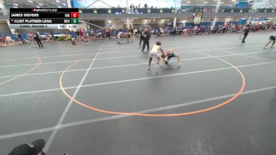 138 lbs Cons. Round 5 - James Sievers, Unattached vs Clint Plotner-legg, Unattached