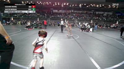 37 lbs Consi Of 4 - Culver Rohel, Iron Horse vs Jaxyn Moran, Westwood