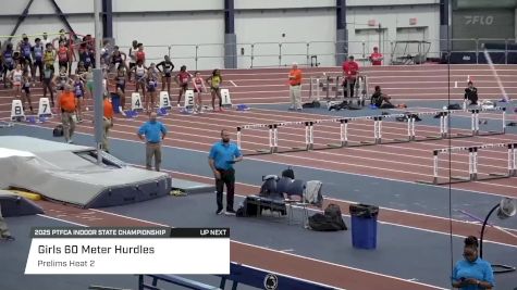 High School Girls' 60m Hurdles, Prelims 2