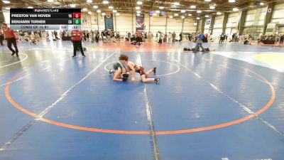 85 lbs Consi Of 16 #1 - Preston Van Hoven, VA vs Benjamin Turner, CA