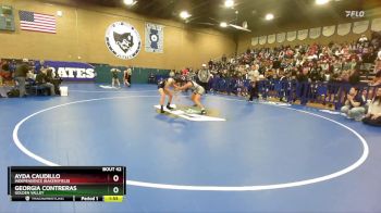 130 lbs Champ. Round 1 - Ayda Caudillo, Independence (Bakersfield) vs Georgia Contreras, Golden Valley