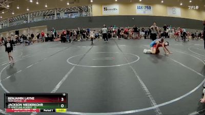 110 lbs Round 3 - Jackson Niederkohr, CP Wrestling Academy vs Benjamin Layne, Team Gotcha