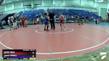 105-111 lbs Round 2 - Henry Begg, MI vs David Harrell, IN