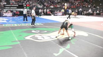 Cons. Round 1 - Grady Arduser, Wisner-Pilger vs Carson Swanson, Loomis