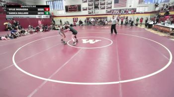 135 lbs 1st Place Match - Rylie Ingrassia, HARRISONVILLE vs Danica Ballard, SMITHVILLE