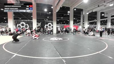 65 lbs Cons. Round 3 - Lincoln Underwood, Portage Wrestling Club vs Brody Makloski, GRIT Athletics Wrestling Club