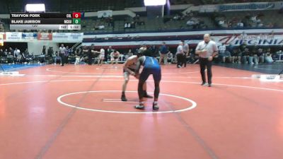 120 lbs Semis & Wb (16 Team) - Trayvon Pork, Culpeper County vs Blake Jamison, McGuffey