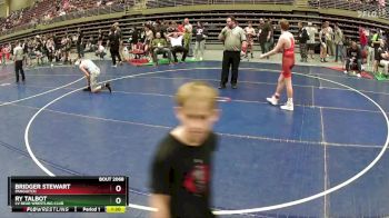 139 lbs Champ. Round 1 - Ry Talbot, LV Bear Wrestling Club vs Bridger Stewart, Panguitch