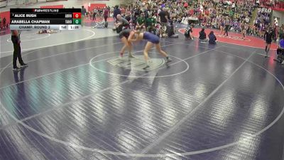 115 lbs Champ. Round 2 - Arabella Chapman, Tahoma vs Alice Rush, Auburn