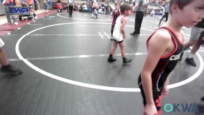 52 lbs Semifinal - Easton Klinglesmith, Perry Wrestling Academy vs Owen Spurgeon, Cushing Tigers