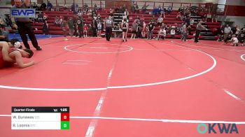 155 lbs Quarterfinal - William Dunaway, Grove Takedown Club vs Bentley Loomis, Grove Takedown Club