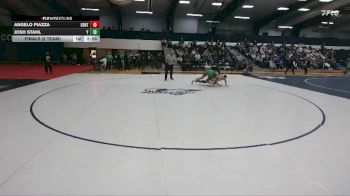 197 lbs Finals (2 Team) - Angelo Piazza, Centenary vs Josh Stahl, York
