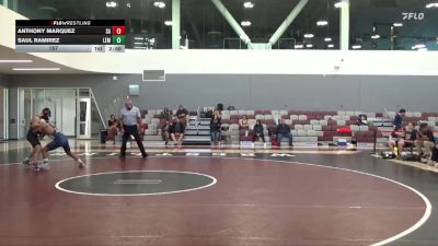 157 lbs Placement Matches (16 Team) - Saul Ramirez, Lemoore College vs Anthony Marquez, Santa Ana