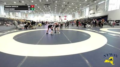 157 lbs Quarterfinal - Evan Nunez, Club Not Listed vs Landon Shevlin, Quaker Wrestling Club