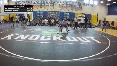 132 lbs Round 3 (8 Team) - Brandon Lemke, VSUS Athletics RTC vs Sullivan Harkins, Buchholz