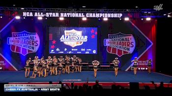 Cheer FX Australia - Army Brats [2026 L2 U16 - Small Day 1] 2026 NCA All-Star National Championship