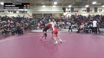 120 lbs Cons. Round 3 - Hayden Wade, Williamsburg vs Jocelyn Syharath, Waterloo West