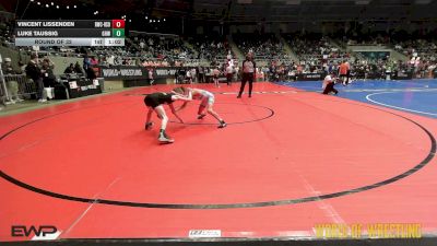 70 lbs Round Of 32 - Vincent Lissenden, Ruthless WC vs Luke Taussig, Greater Heights Wrestling