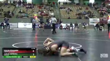 A 170 lbs Cons. Round 3 - Kaleb Edwards, Sequatchie County vs Lucas Kendall, Clinton